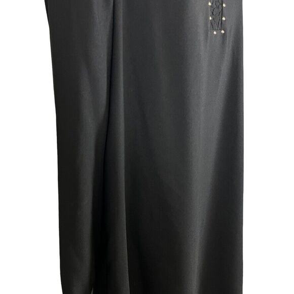 Jessica Simpson Black Gold Studded Shift Whimsigoth Long Sleeve Dress Witchy 12 - Picture 3 of 15